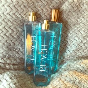 BEACH Bath and Body Works fragrance mist bundle